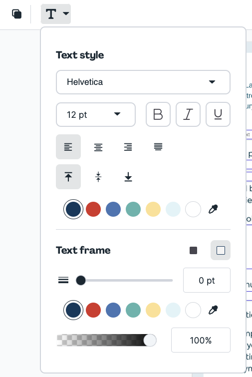 How do I add text to a Lumin Sign document?
